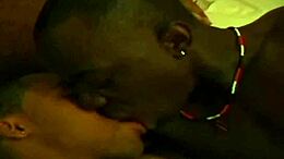 Ebony hottie gets her ass pounded