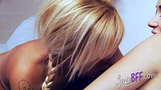Babes with big boobs have a super girl orgy