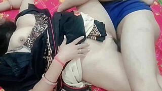 Big tits and big cock in homemade Indian porn video