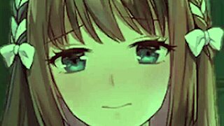 Uncensored hentai game with squirting girls