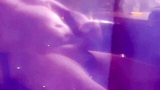 Chubby gay masturbates in panties