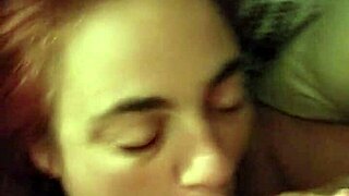 Intense blowjob action with a big cock