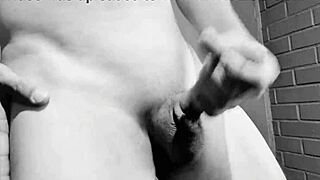 Active and passive roles in a gay blowjob video