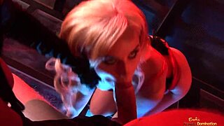 Big boobs milf gets spanked and used by MILF in BDSM threesome