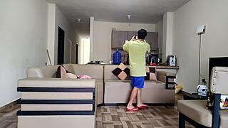 Sexy witches and alpha males in a wild group sex party with spanking and ass play