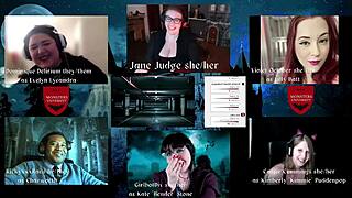 Jane Judge stars in a hilarious actual play video with Rickyxxxrails