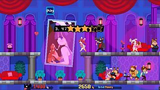 Bunnygirl whore gets covered in cum in hentai game pornplay