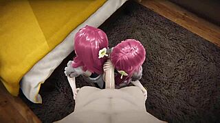 Explore the world of femdom with this full video featuring a stunning blonde and her redheaded twin