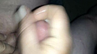 Amateur couple's homemade video of stepdaughter's panties filled with cum
