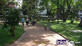 Stunning Colombian teen enjoys doggystyle and cunilingus in search of more followers