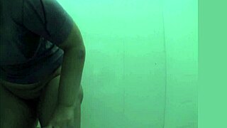 Nude Russian couple caught on camera
