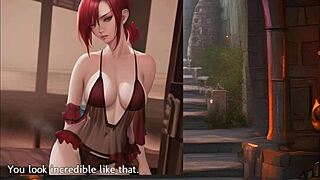 Anime hentai video with Cherrys and big tits