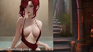 Anime hentai video with Cherrys and big tits