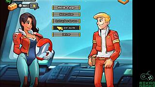 Episode 4 of Space Rescue: The Cartoon Sex Game Heats Up