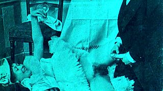 Hairy pussy and retro charm in this vintage porn video