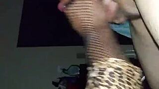 Sissy craves my shaft in HD video