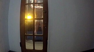 Gigi Breeze's backdoor service at gloryhole station 3
