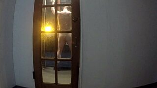 Gigi Breeze's backdoor service at gloryhole station 3