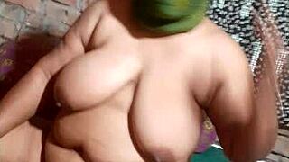 Porn video featuring milf with large natural breasts
