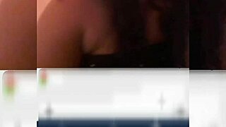 Chubby camgirl pleasures herself with chat partner