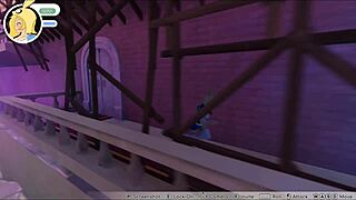 3D hentai game features princess with shaved pussy getting dominated
