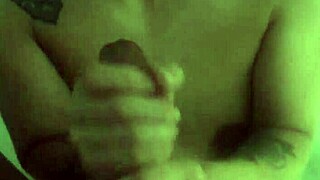 Autumn97's sensual shower handjob and tit show