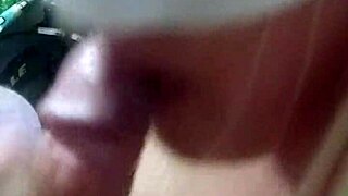 Amateur couple records their first oral sex experience