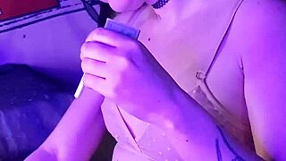 Stepmom indulges in erotic cigarette break