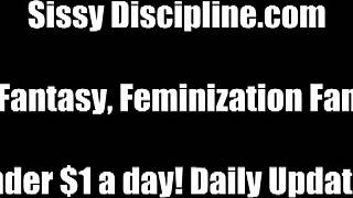Experience the thrill of feminization and fetish play