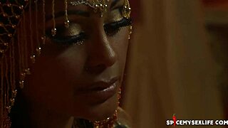 A weird and wild encounter with a tattooed goddess in an Indian temple
