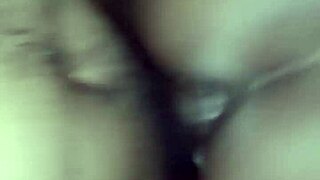 Ebony couple gets kinky with a big black cock