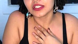 Beautiful BBW shows off her self-pleasure skills in this hot video