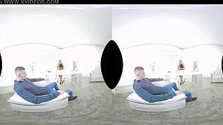 Lena's intense office encounter in virtual reality