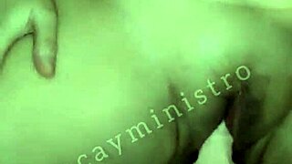 Amateur MILF enjoys intense double penetration and toys