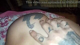 Sensual couple indulges in oral pleasure with a mature woman