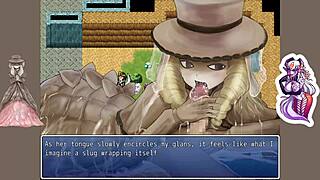Hentai game comes to life with cartoon milk fetish