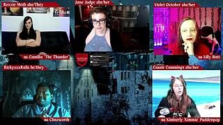 Jane Judge's gothic live roleplay in Monsters University