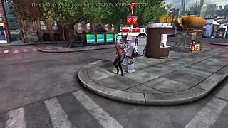 Bizarre cuckoldry with deer man and prostitutes
