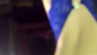 A Latina wife craves the sensation of touching her husband's penis with her tongue multiple times a day
