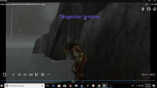 Worgen dancer's tantalizing striptease in a vintage xvideo