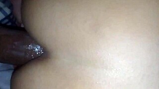 Amateur couple's steamy threesome