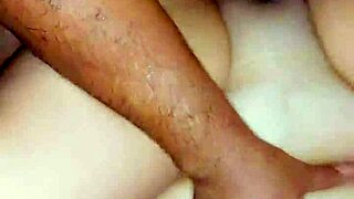 Morning anal with hairless neighbor while his mother watches