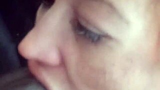 Monster cock gets deepthroated by brunette