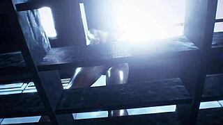Jill Valentine's captivating nude performance with handcuffs