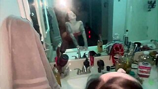 POV of a slutty girlfriend getting pounded by her bestfriend's big black cock