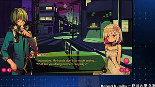 Alicesoft's anime girl uses a chainsaw in a wild and erotic video