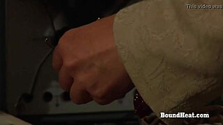 Adela, a submissive lesbian slave, learns from her mistress