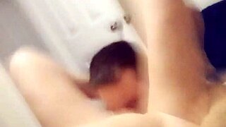 Amateur girlfriend gets rough in the garage