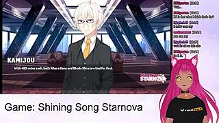 Vtuber's live stream of the fifth part of Maria's route in the Hentai game Star Nova