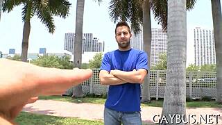 Gay men indulging in degrading sexual acts